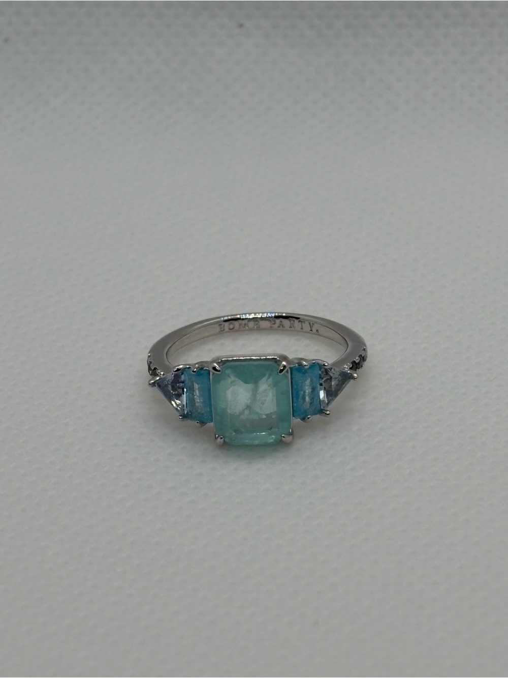 Blue Topaz & Aquamarine Cubic Zirconia